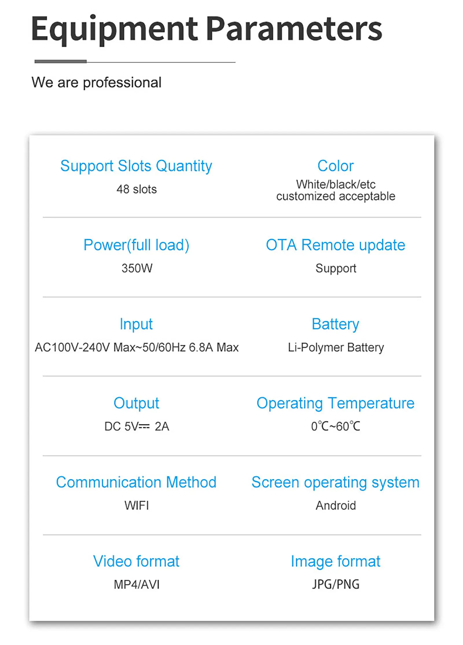 48 slots POS Charging Station Rental Vending Machine-white (2)